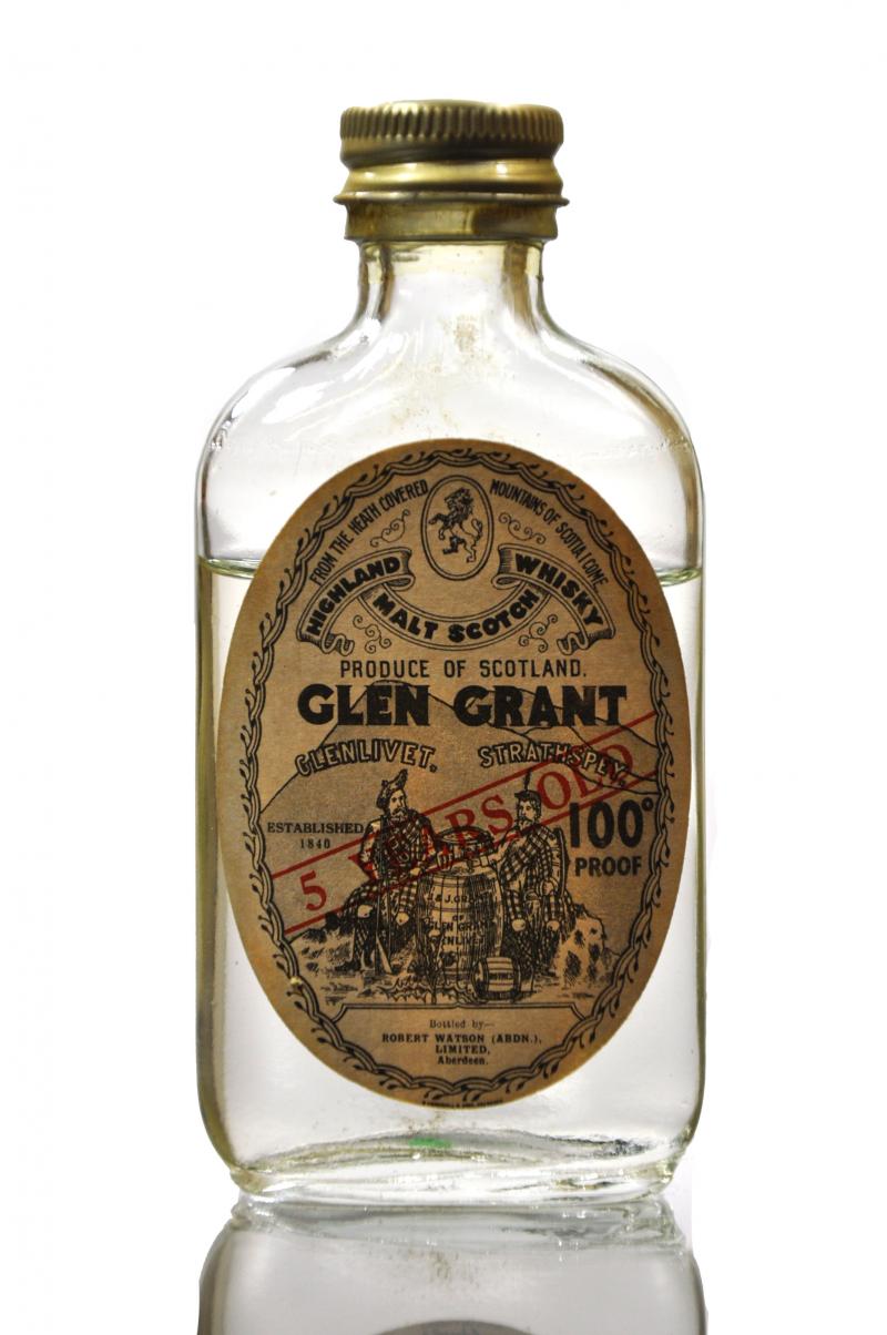 Glen Grant 5 Year Old - 100 Proof Miniature