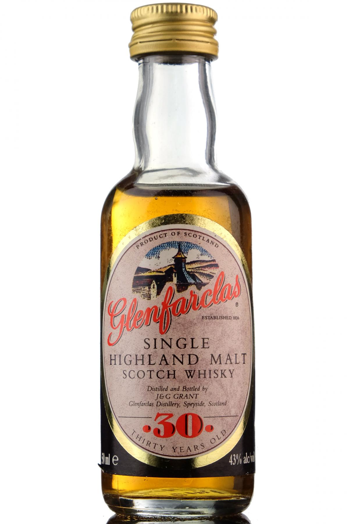 Glenfarclas 30 Year Old Miniature