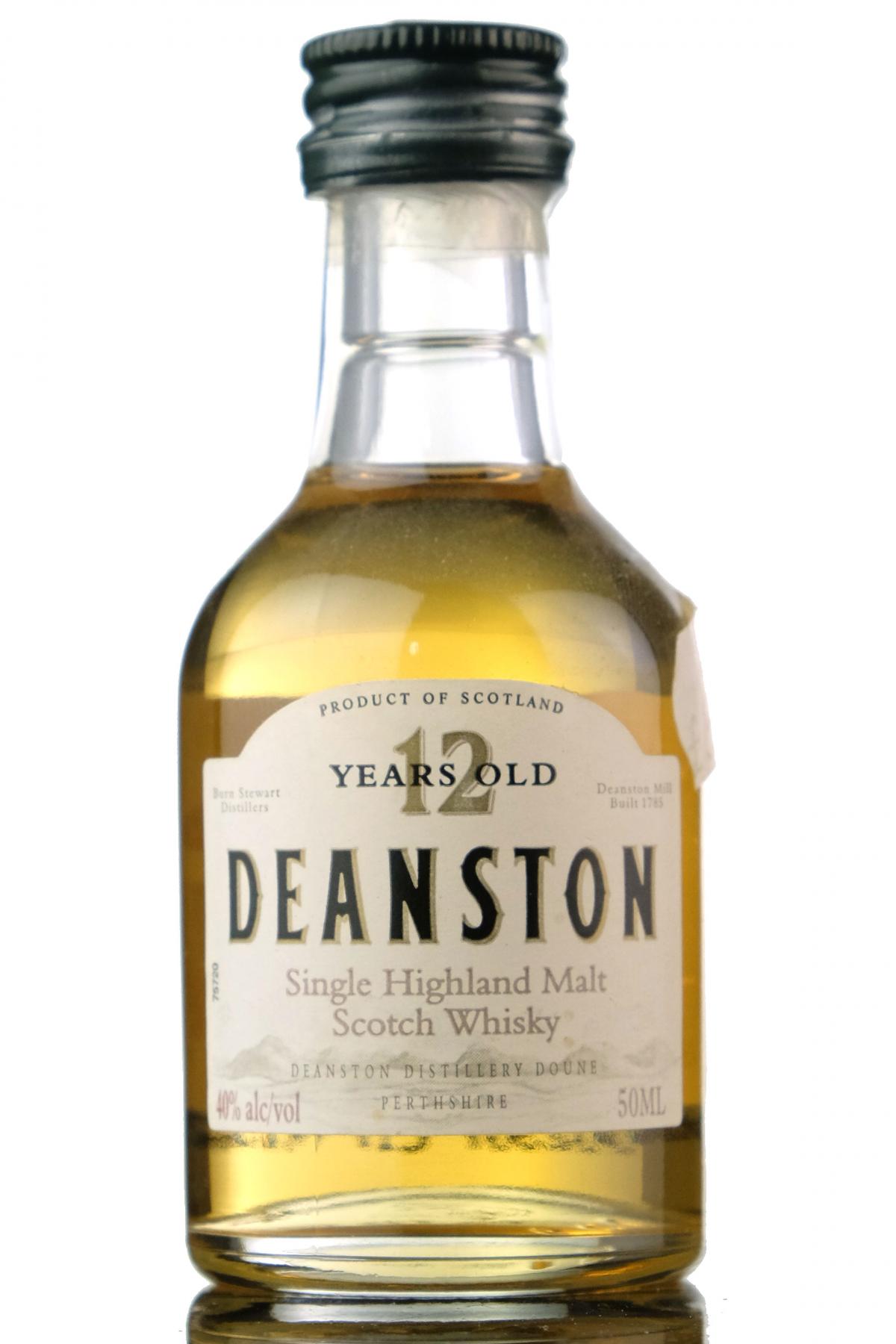 Deanston 12 Year Old Miniature