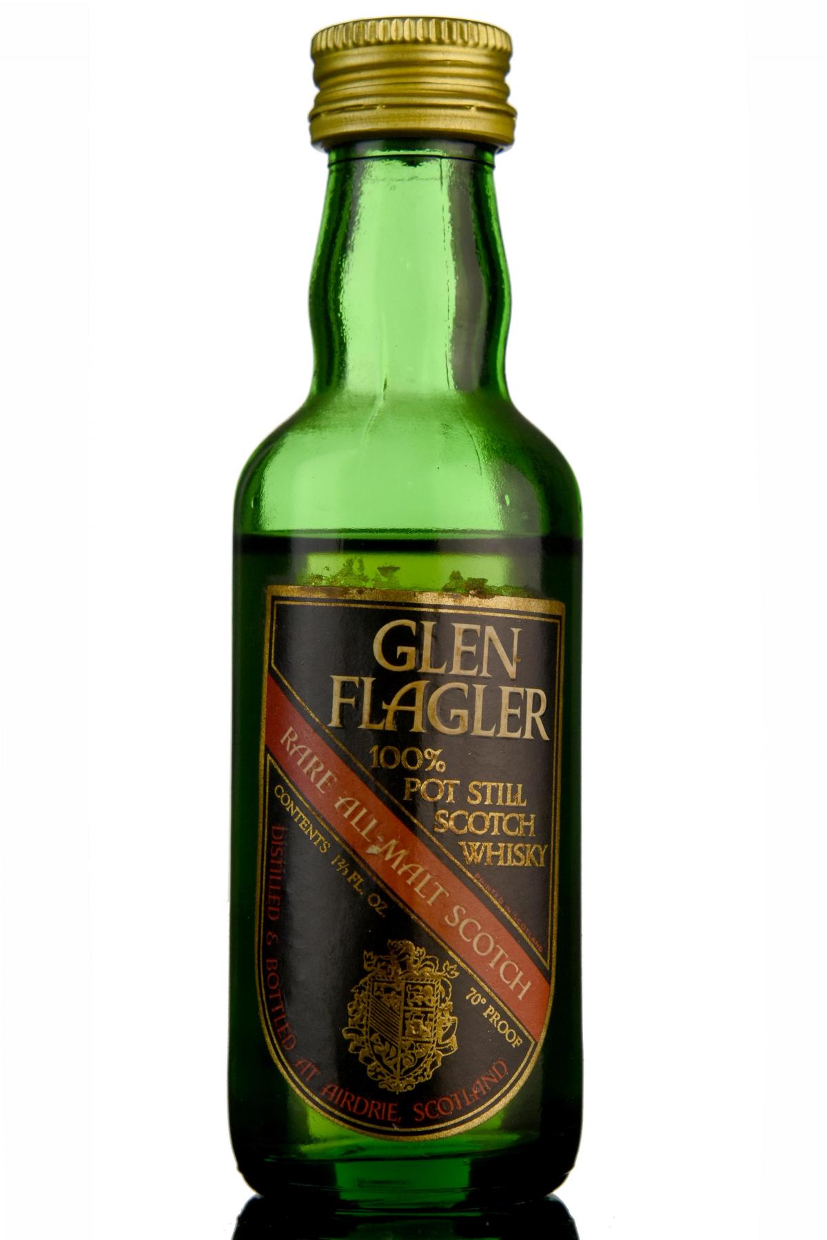 Glen Flagler 70 Proof Miniature