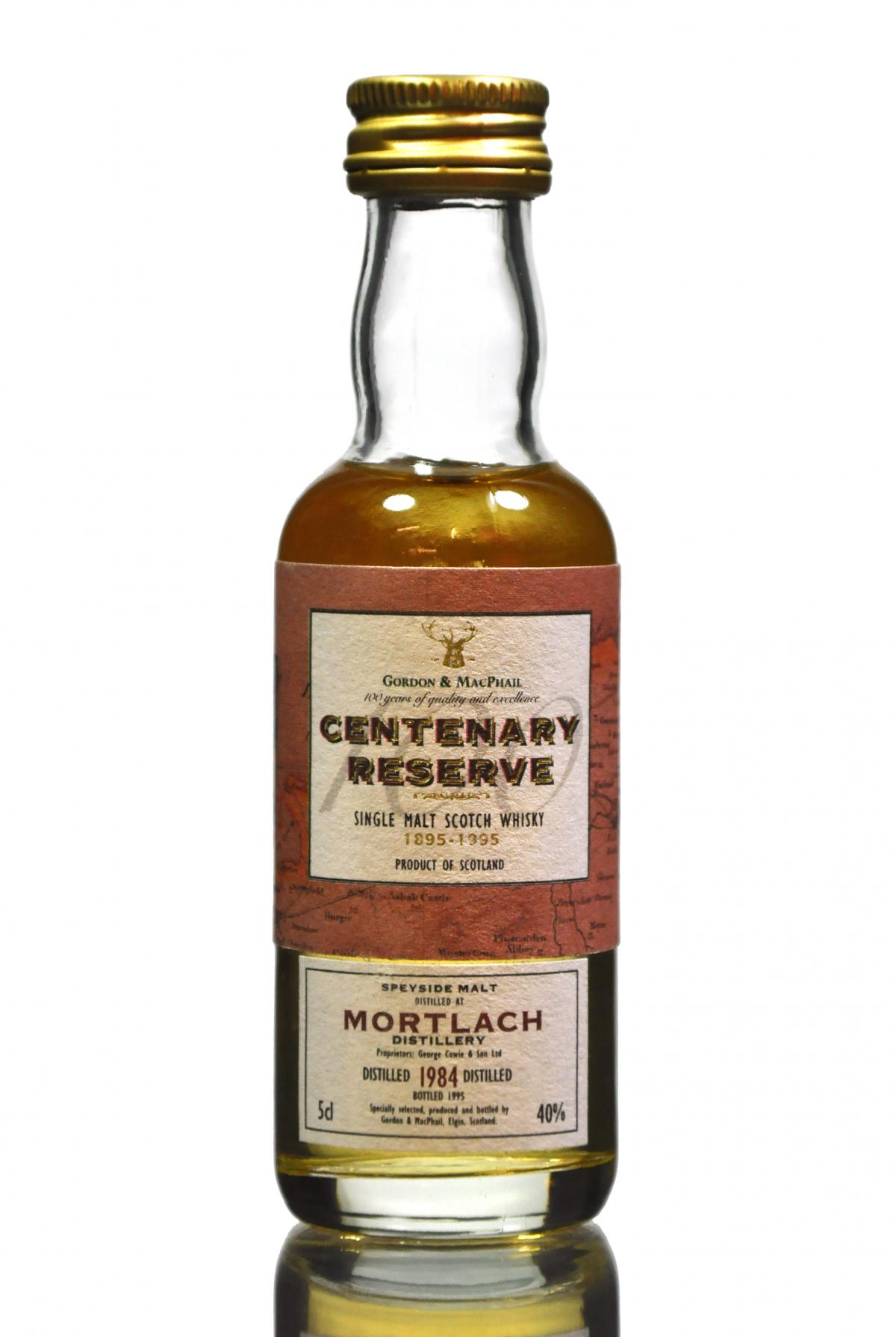 Mortlach 1984-1995 - Centenary Reserve - Gordon & MacPhail Miniature