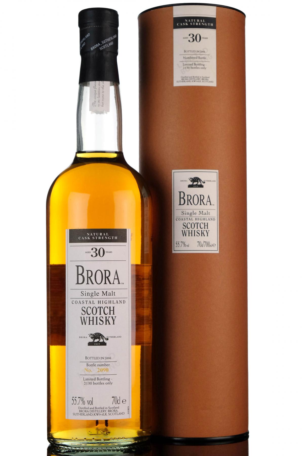 Brora 30 Year Old - Bottled 2006