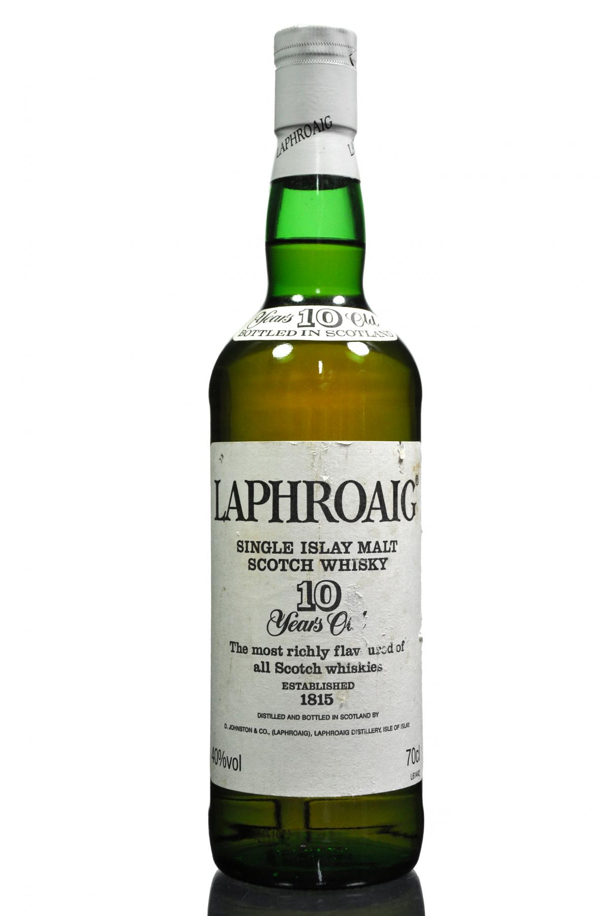 Laphroaig 10 Year Old - Early 1990s