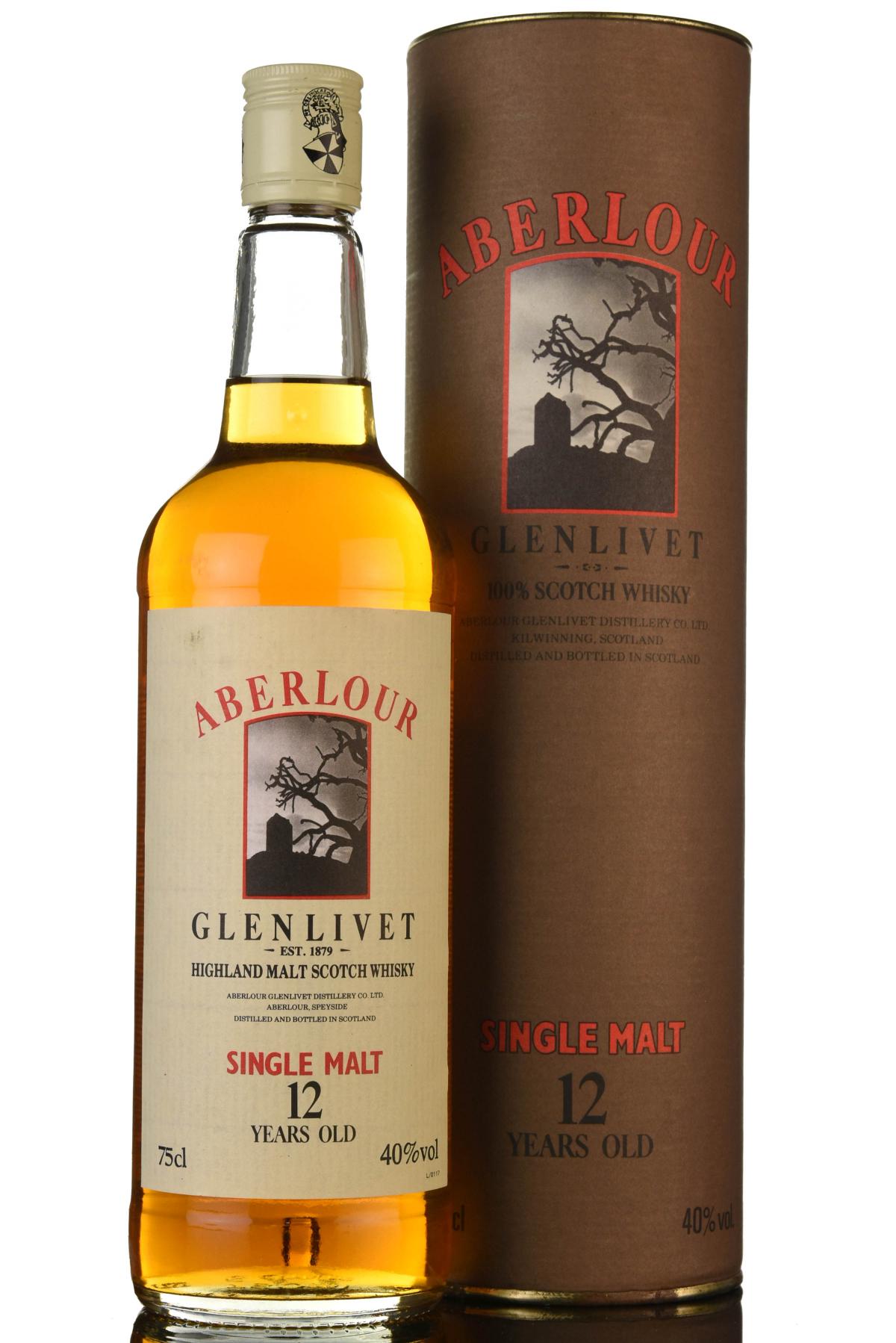 Aberlour-Glenlivet 12 Year Old - Circa 1990