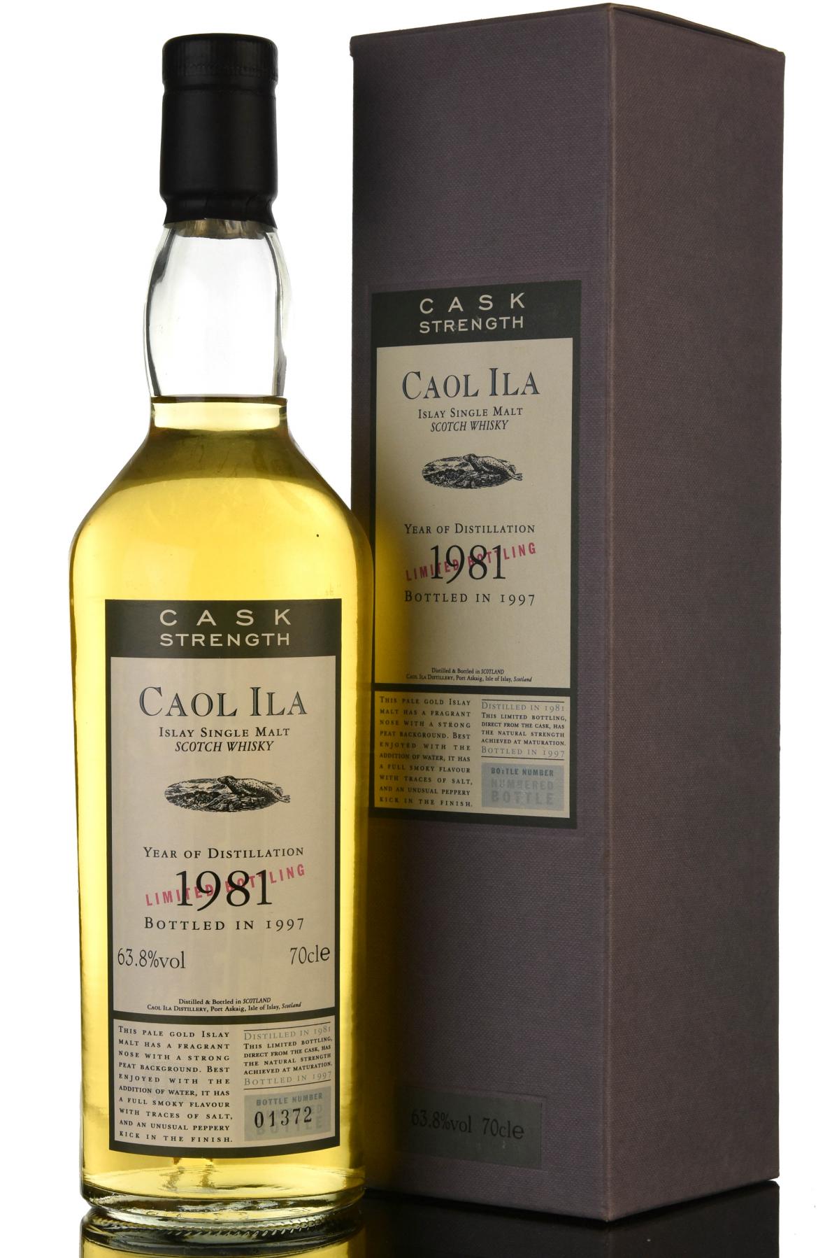 Caol Ila 1981-1997 - Flora & Fauna - Cask Strength