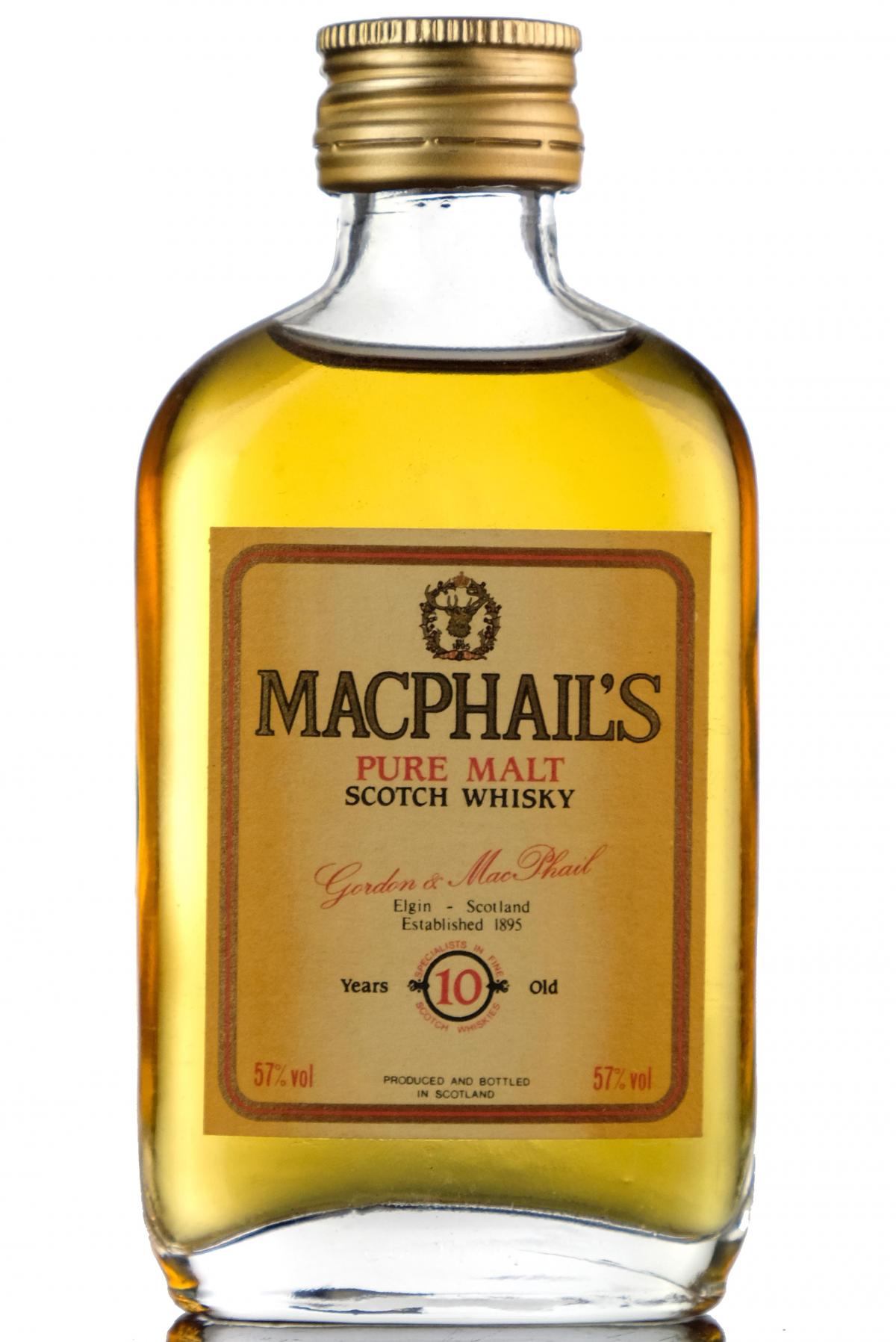 MacPhails 10 Year Old - Gordon & MacPhail Miniature