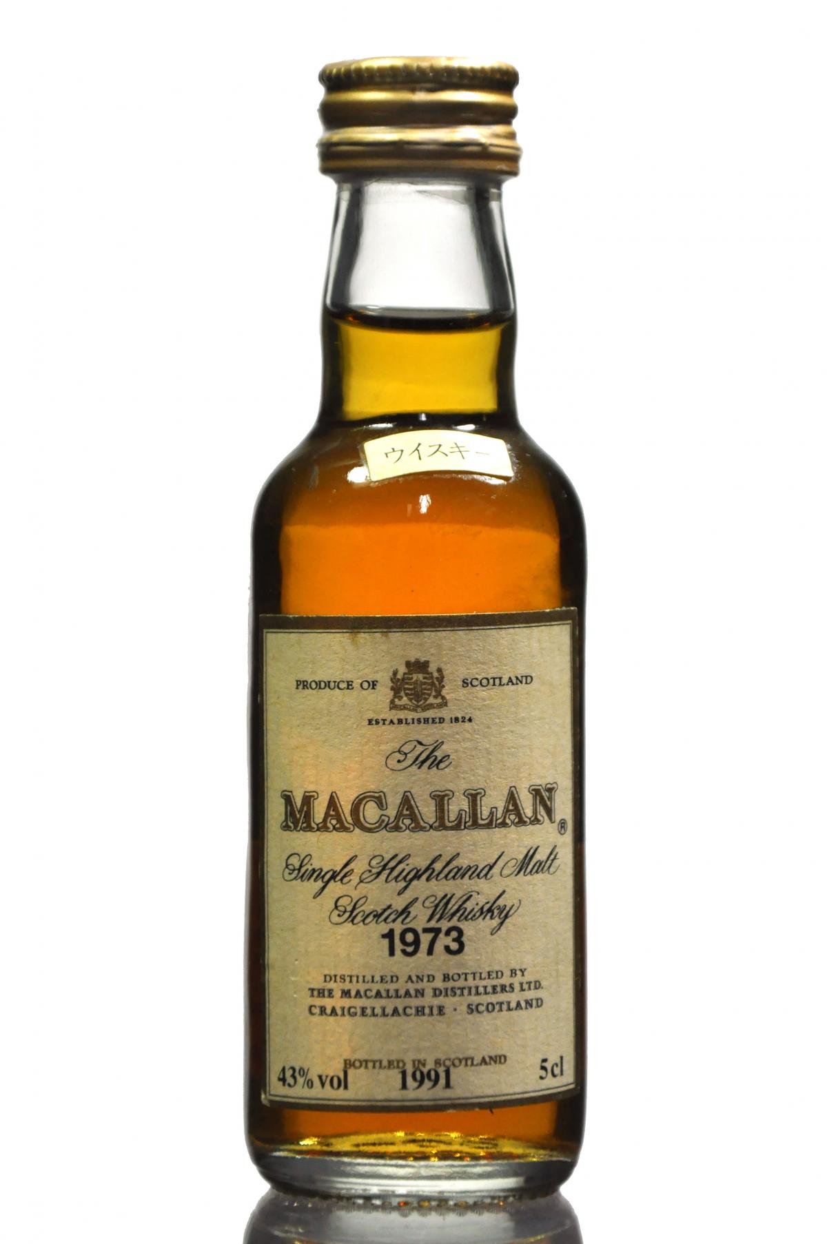 Macallan 1973-1991 Miniature
