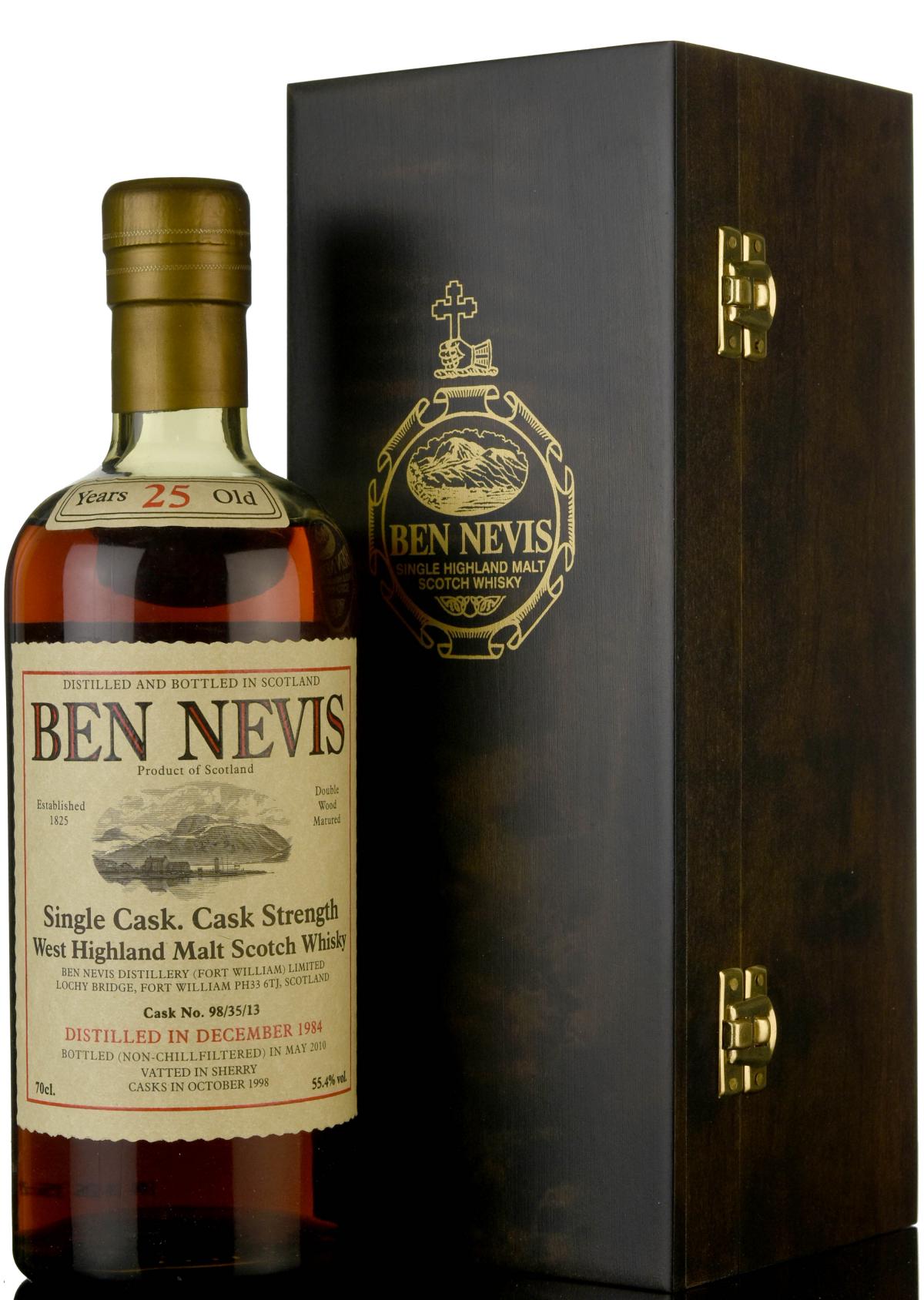 Ben Nevis 1984-2010 - 25 Year Old