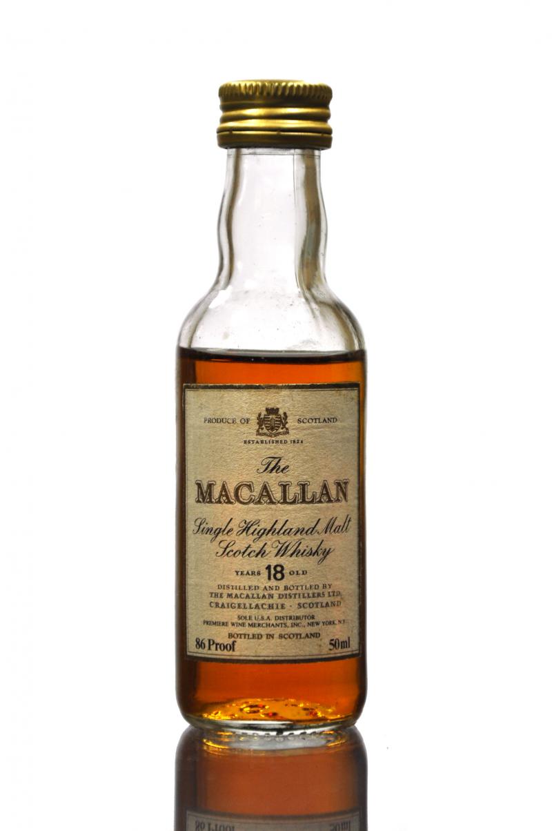 Macallan 10 Year Old Miniature