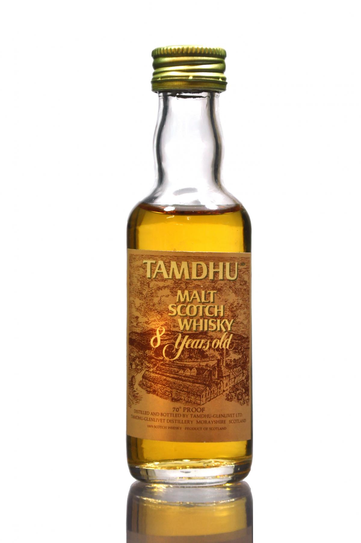 Tamdhu 8 Year Old - 70 Proof Miniature