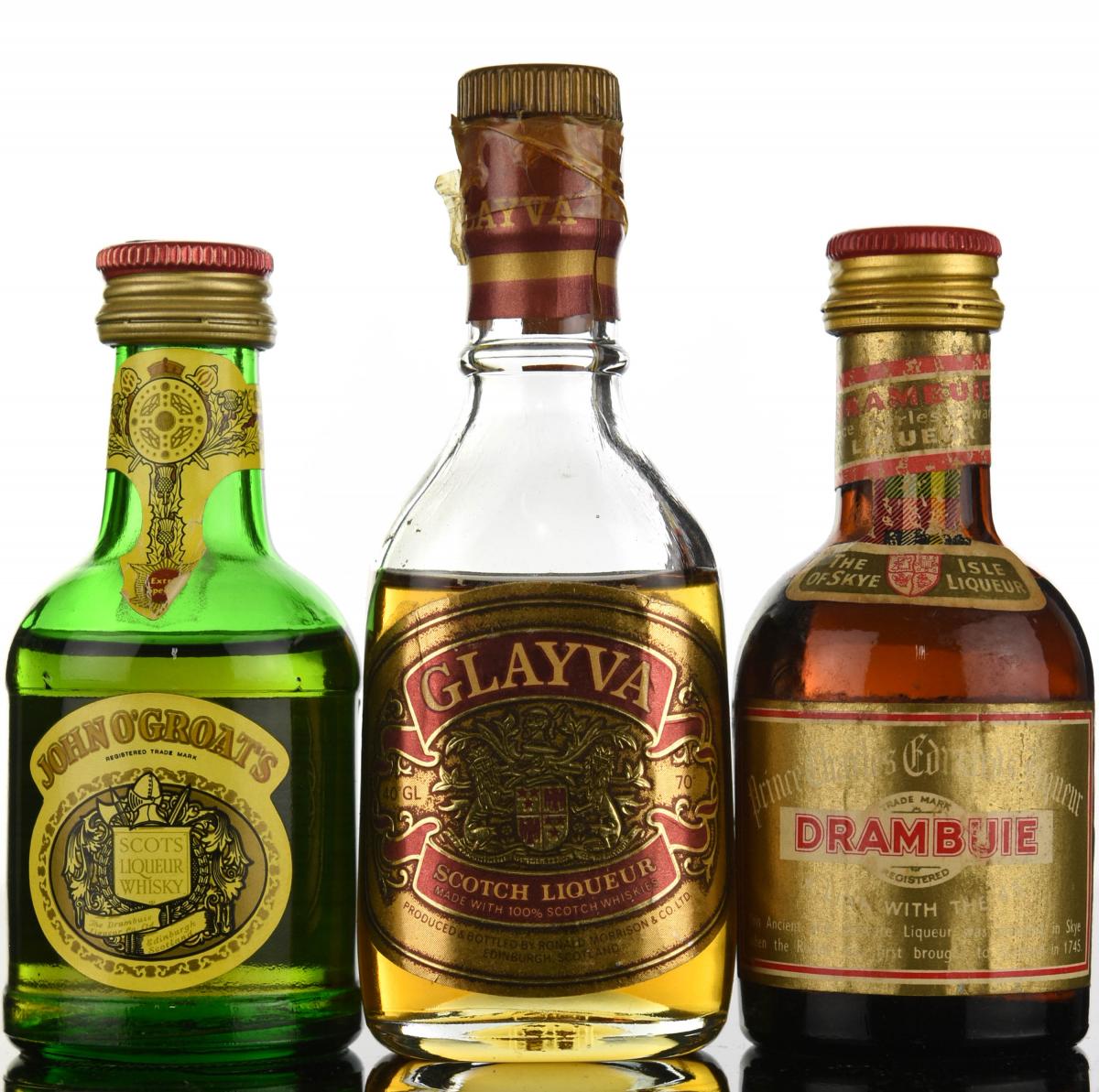 3 x Liqueur Miniatures