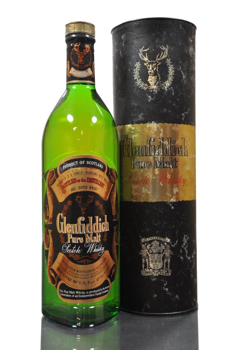 Glenfiddich Pure Malt - 1980s - 1 Litre