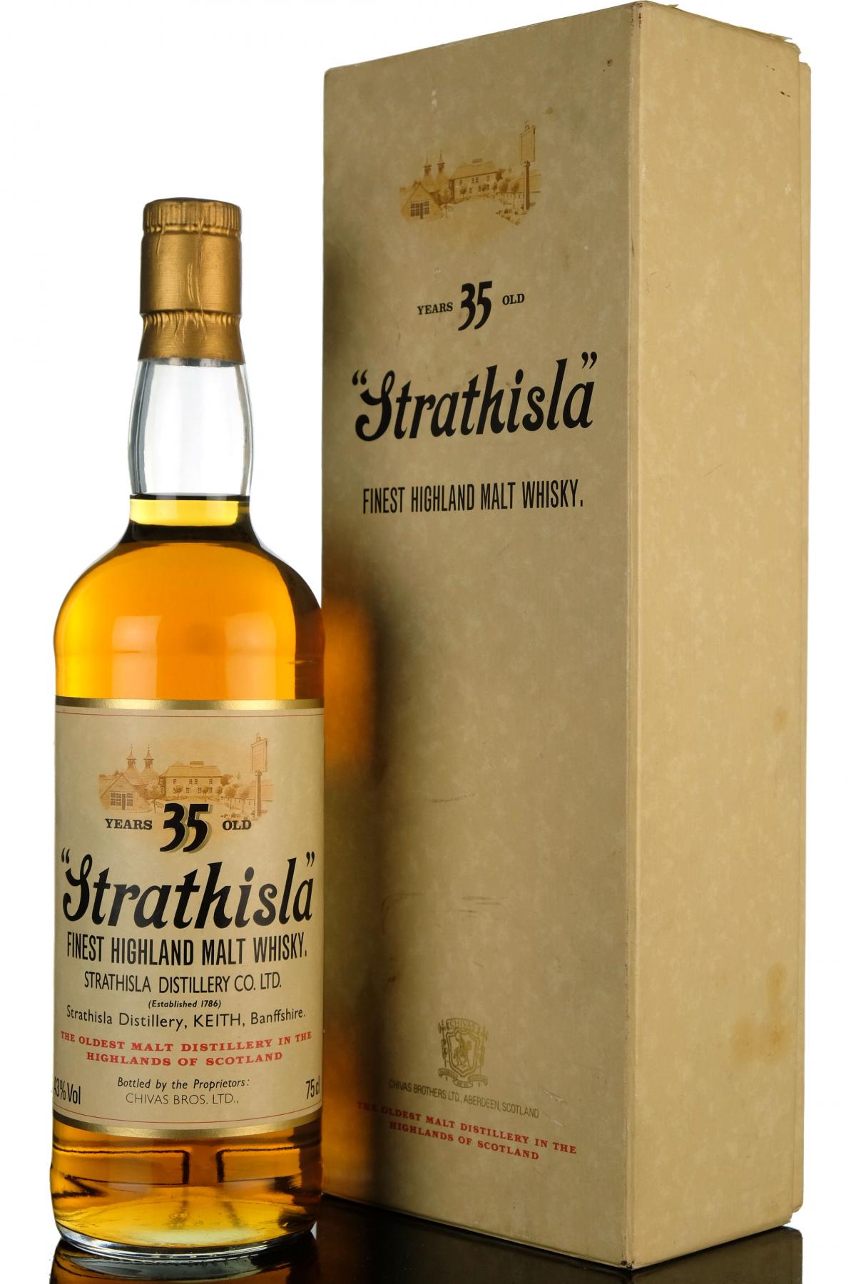 Strathisla 35 Year Old - Bicentenary 1786-1986