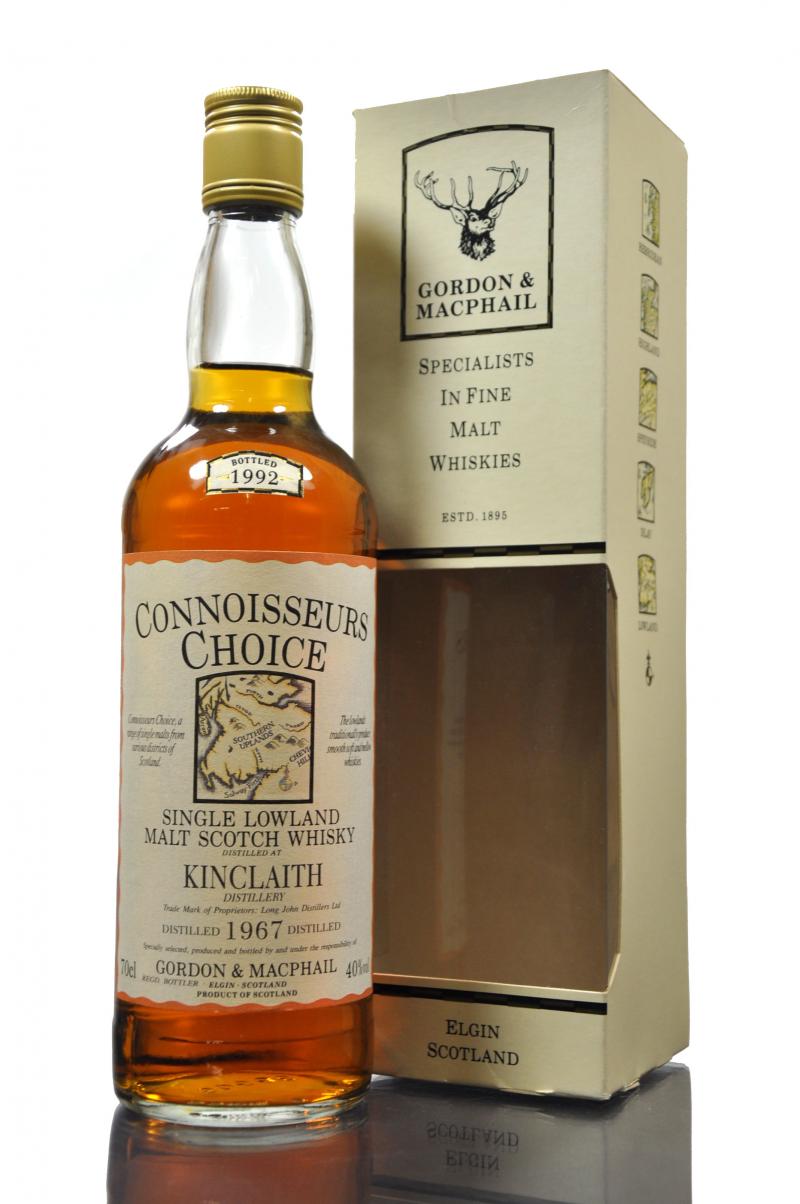 Kinclaith 1967-1992 - Gordon & MacPhail - Connoisseurs Choice