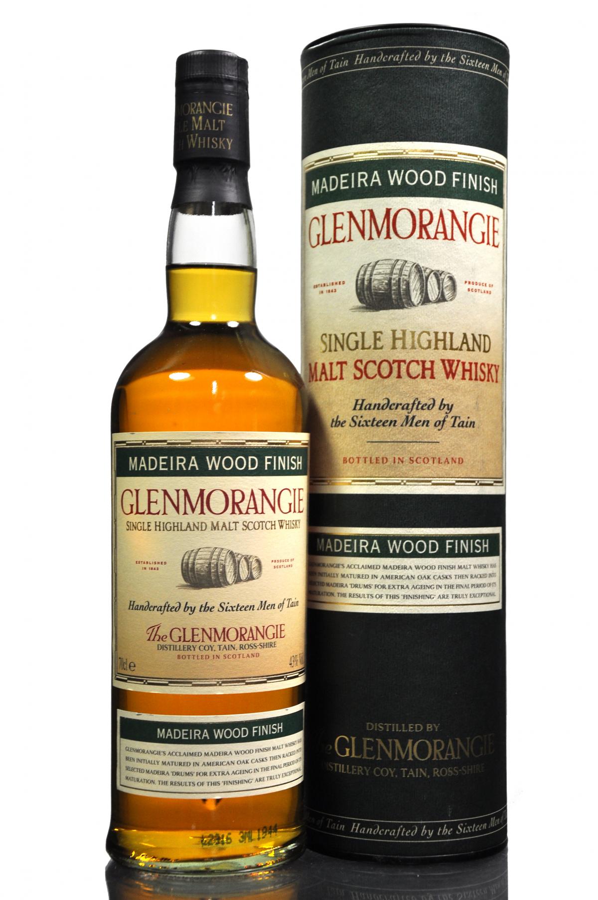 Glenmorangie Madeira Wood Finish - Circa 2000