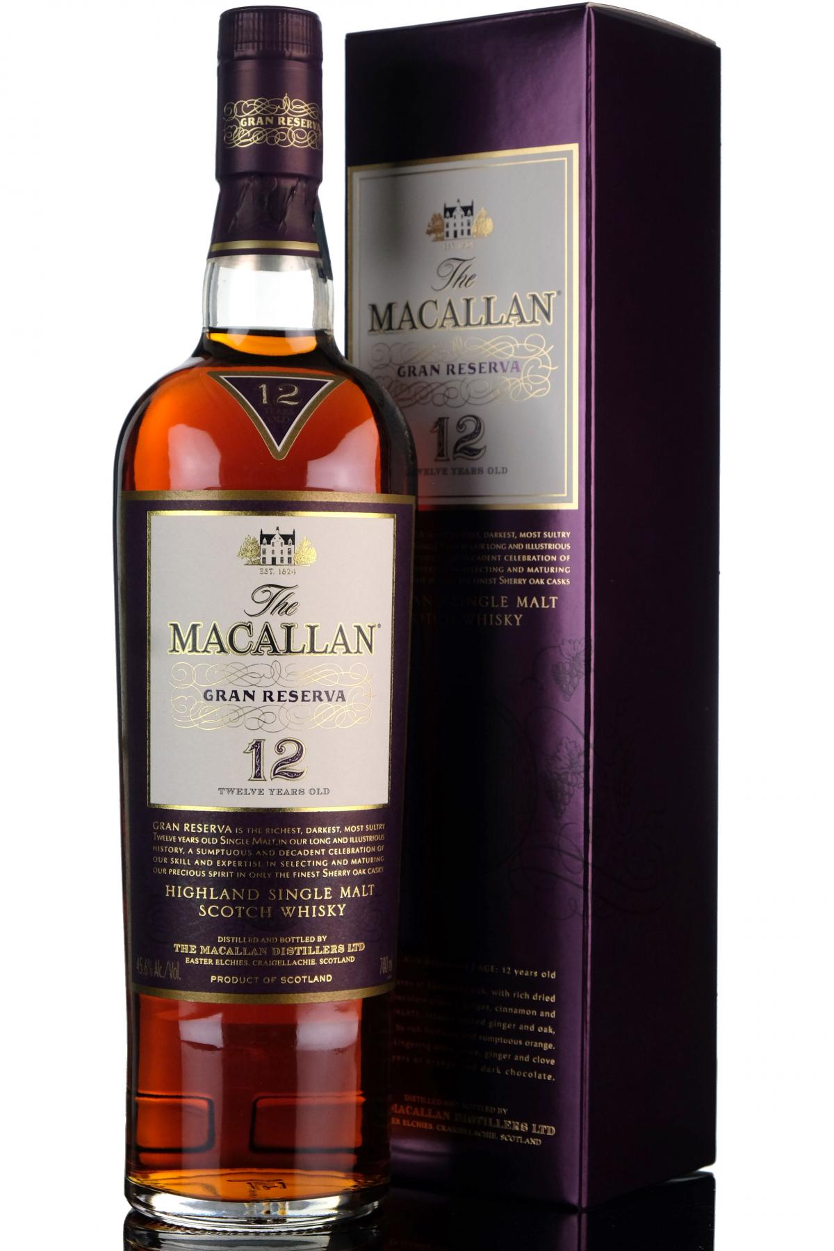 Macallan 12 Year Old - Gran Reserva