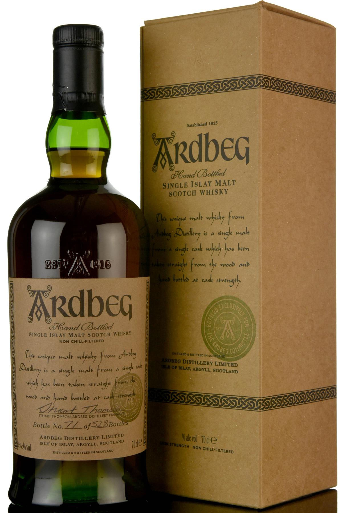 Ardbeg 1976-2000 - Committee Release - Single Cask 2392