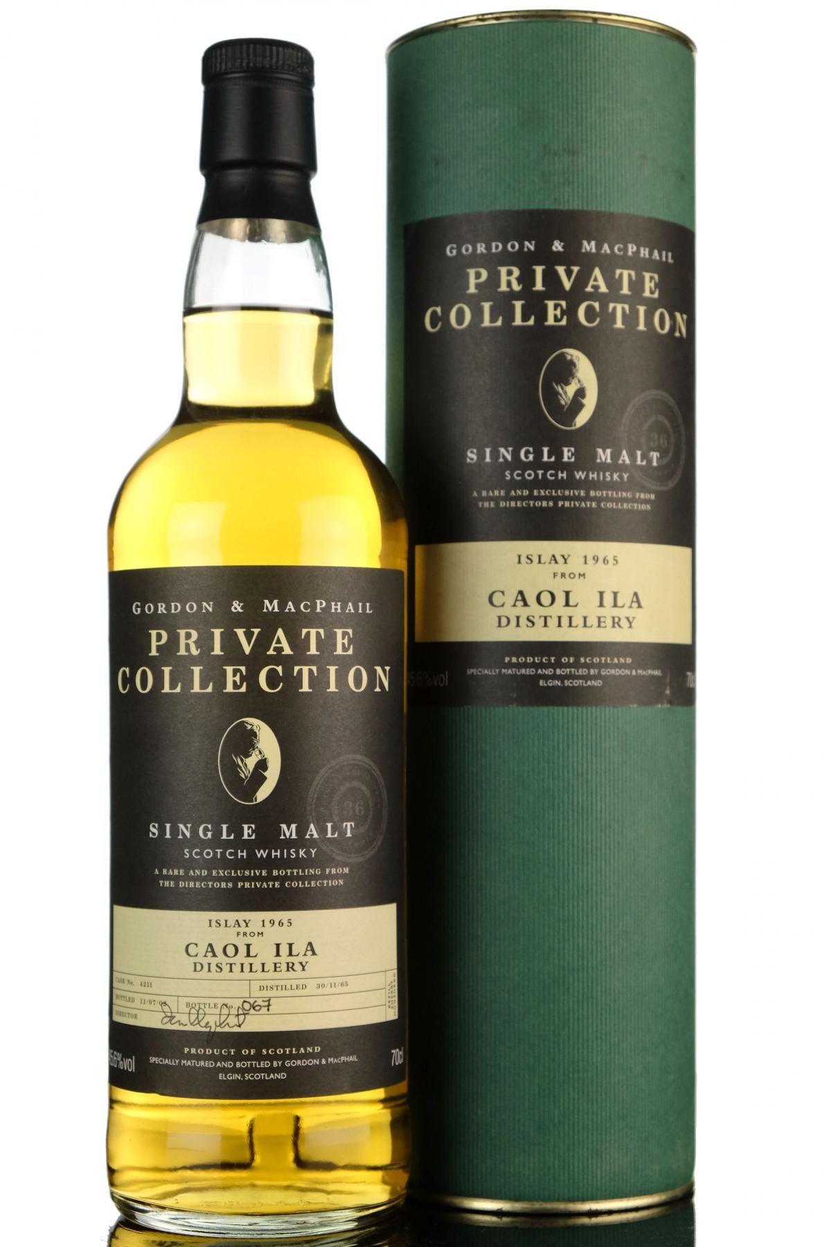 Caol Ila 1965-2002 - Private Collection