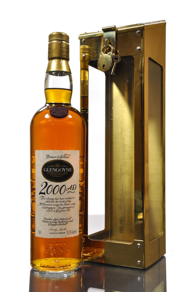 Glengoyne 30 Year Old - Millennium 2000 AD - Spirit Safe