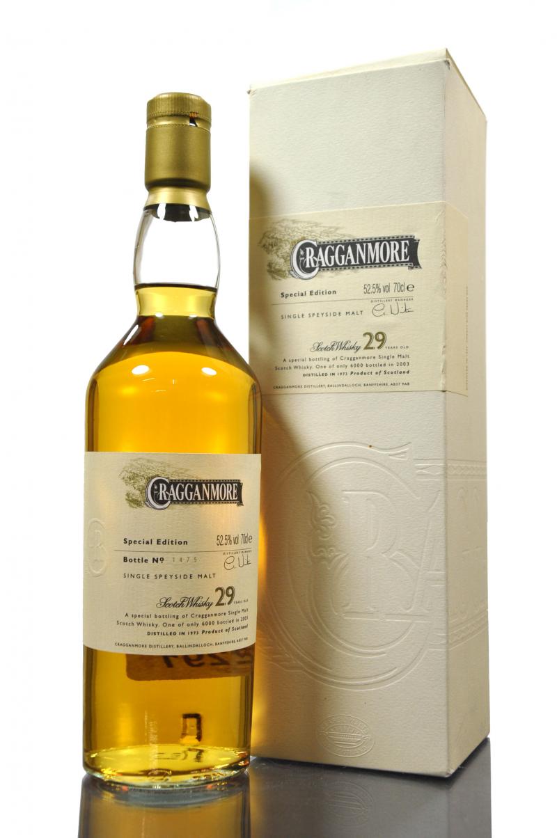 Cragganmore 1973-2003 - 29 Year Old - Special Release