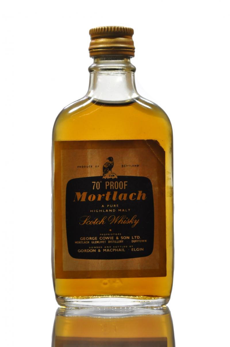 Mortlach 70 Proof  - Gordon & MacPhail Miniature