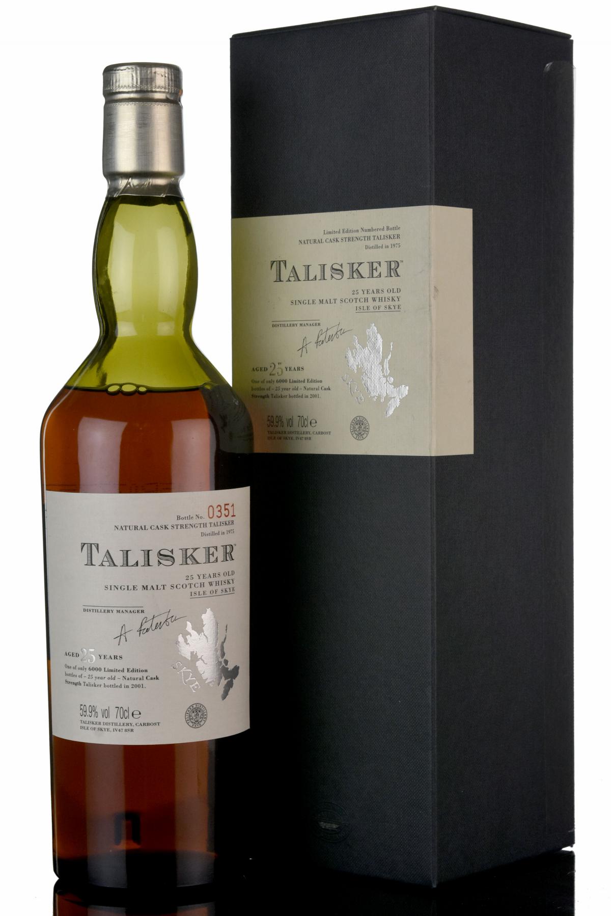 Talisker 1975-2001 - 25 Year Old