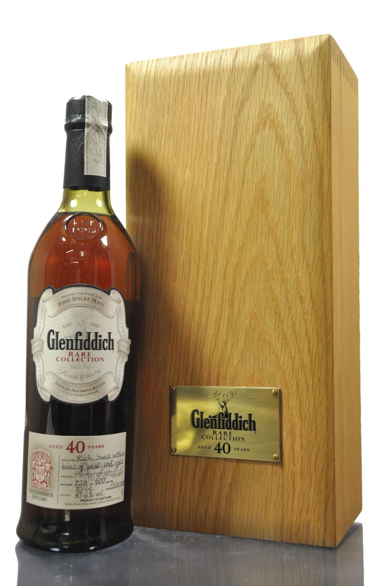 Glenfiddich 40 Year Old - Rare Collection Bottled 2000