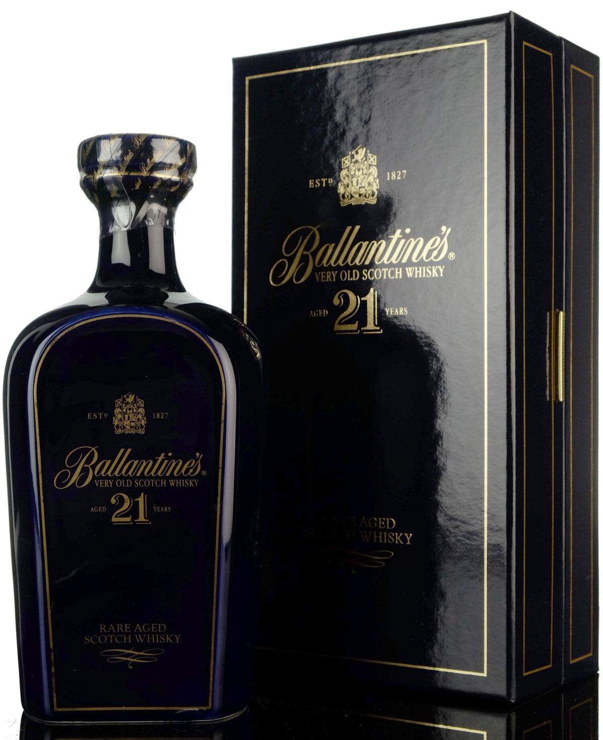 Ballantines 21 Year Old - Ceramic