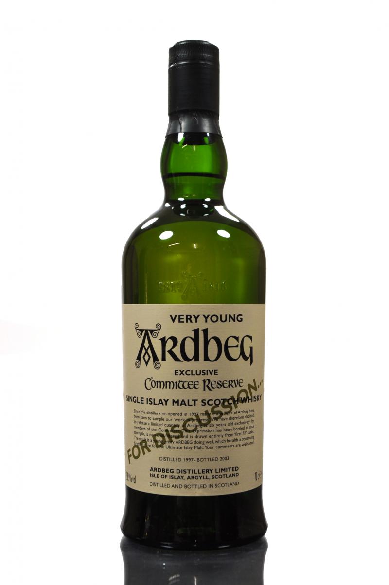 Ardbeg Very Young - For Discussion - Committee Reserve 2003