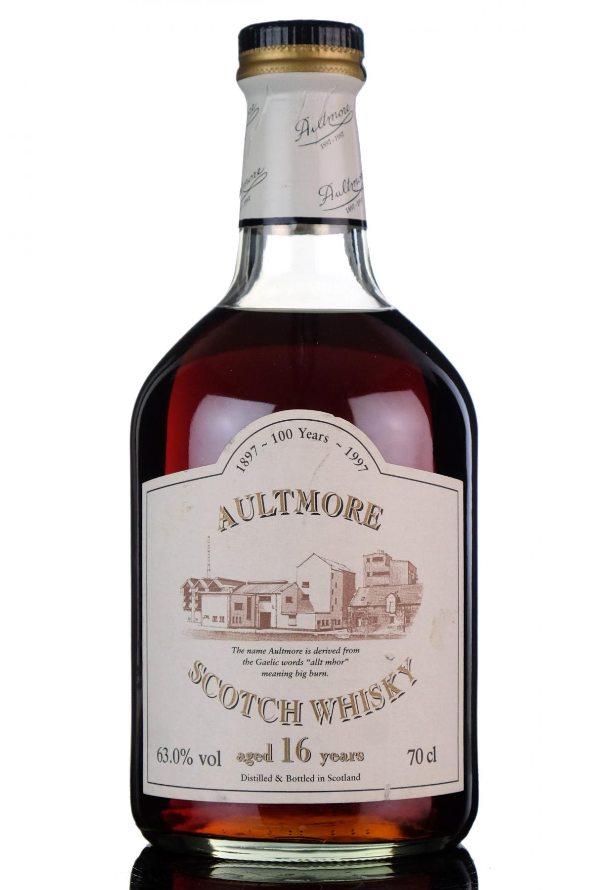 Aultmore 1981-1997 - 16 Year Old - Centenary Single Cask 2508