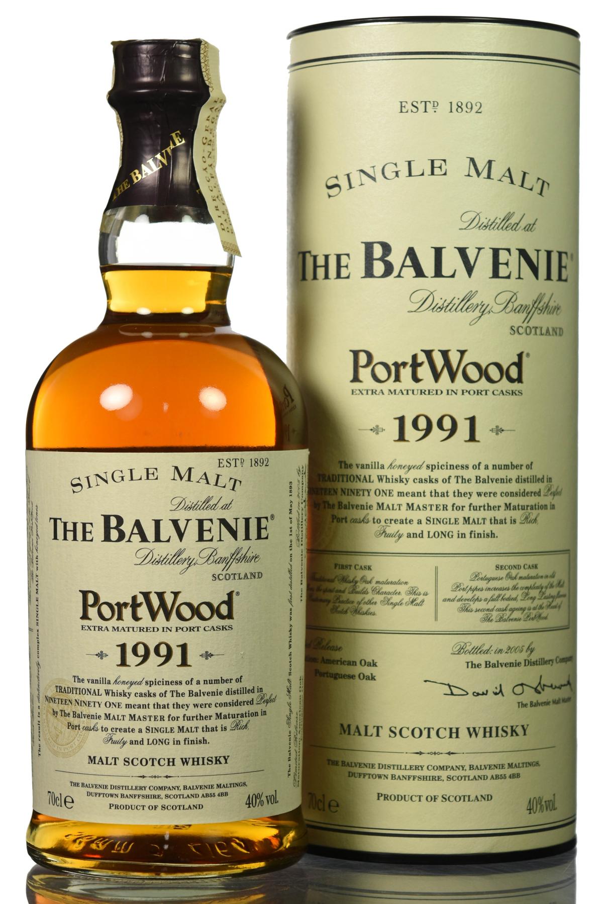 Balvenie 1991 - Port Wood
