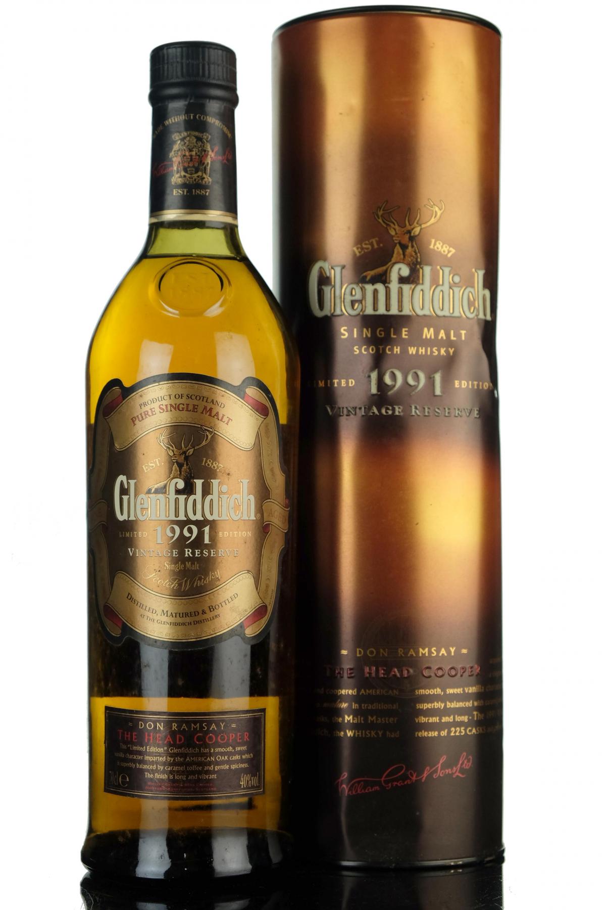 Glenfiddich 1991 - Don Ramsay - Vintage Reserve