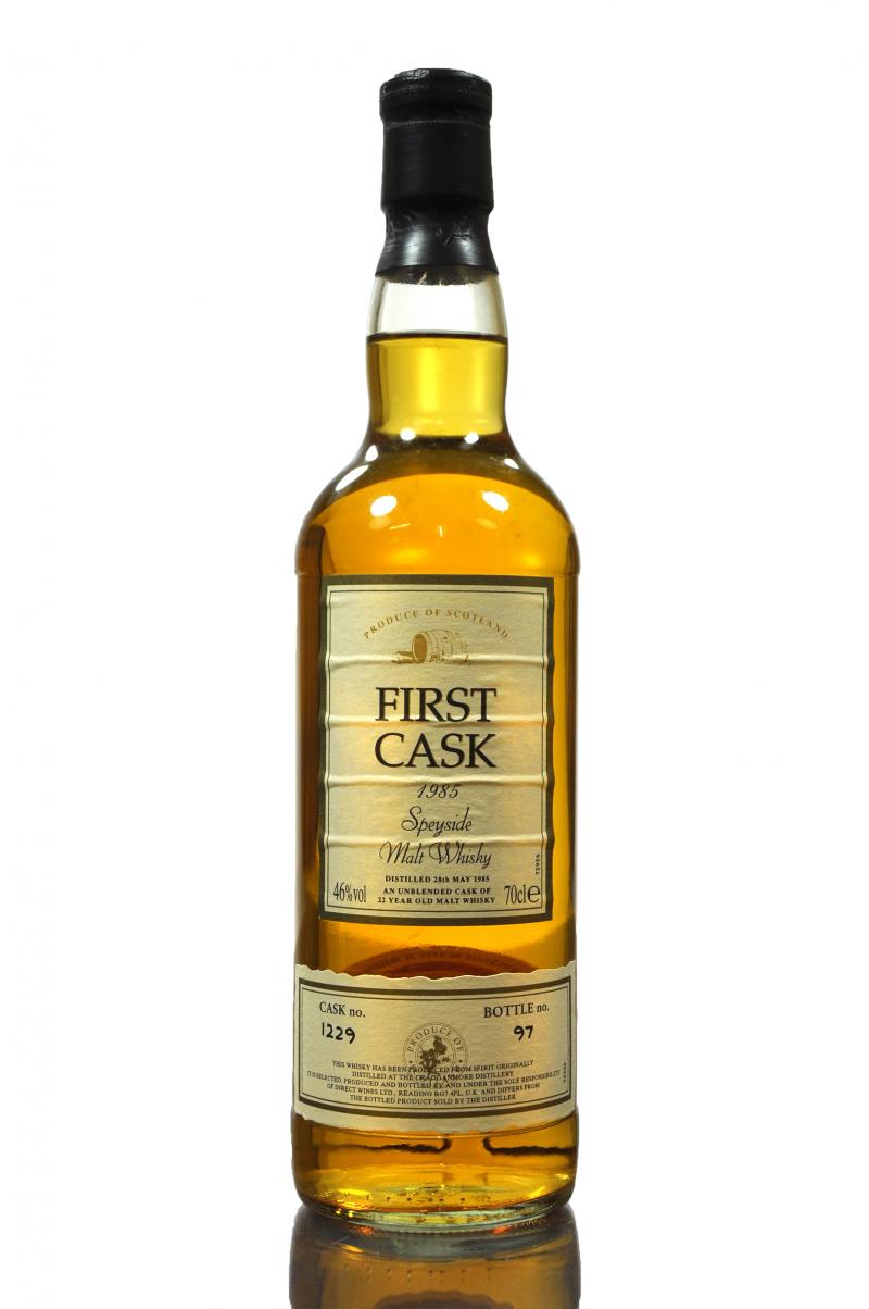 Cragganmore 1985 - 22 Year Old - First Cask