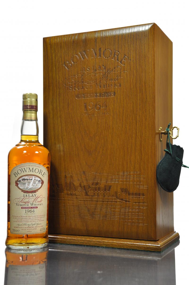 Bowmore 1964 - 38 Year Old - Bourbon Cask - 300 Bottles