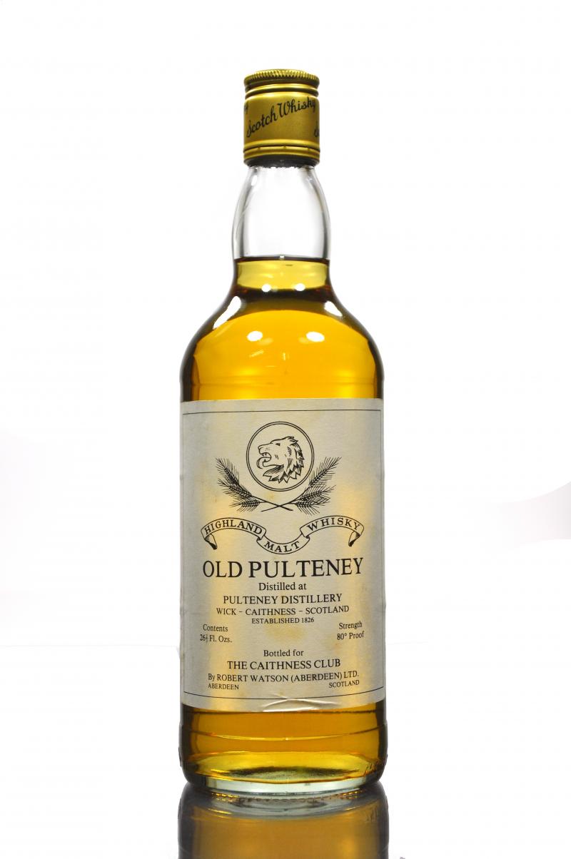 Old Pulteney - Caithness Club - 1970s