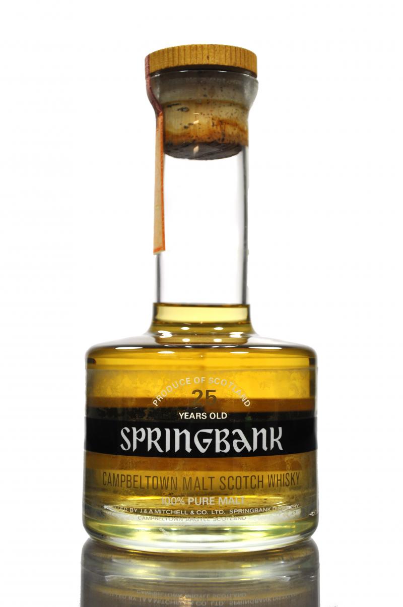Springbank 25 Year Old - 1970s