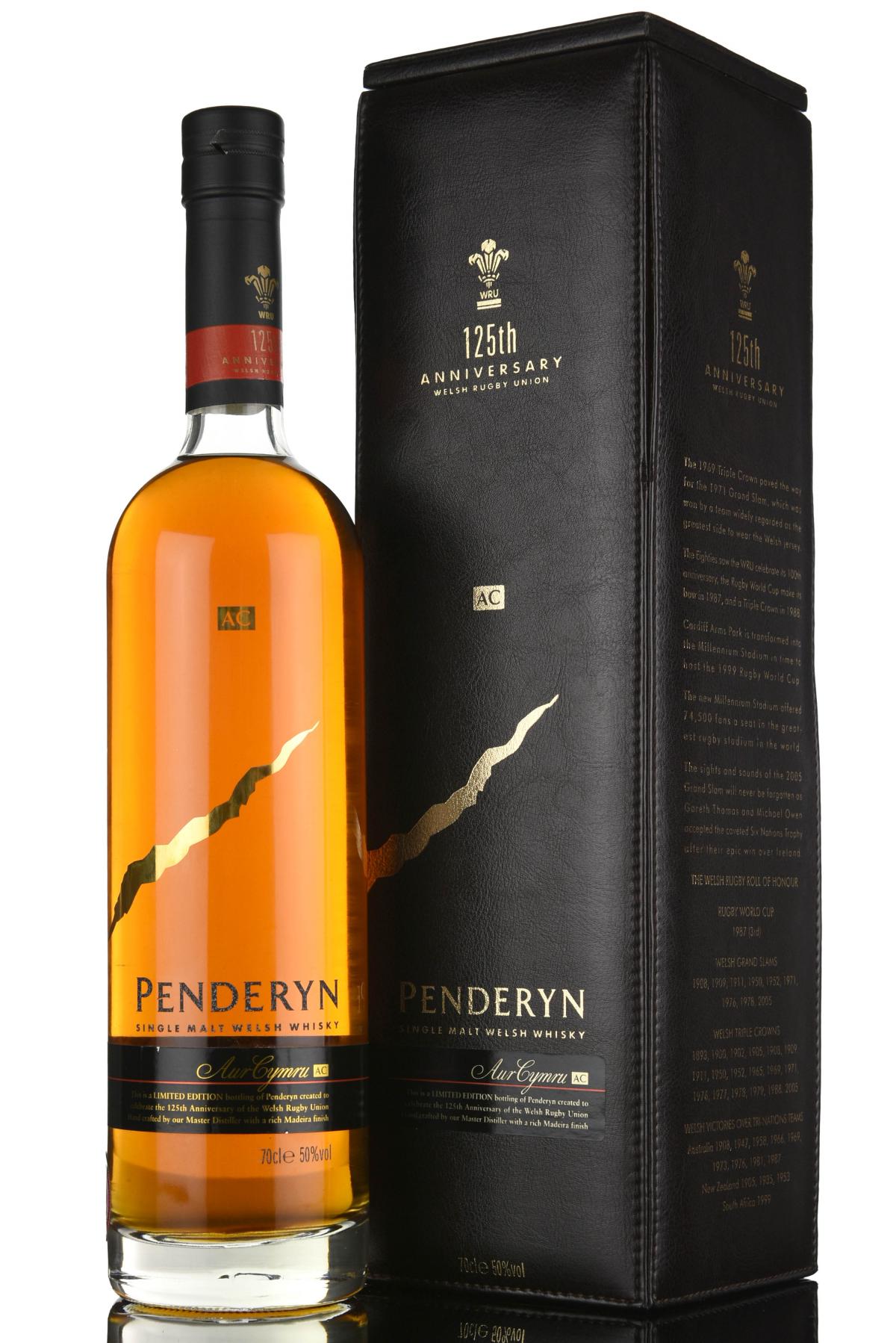 Penderyn 125th Anniversary Of The Welsh Rugby Union