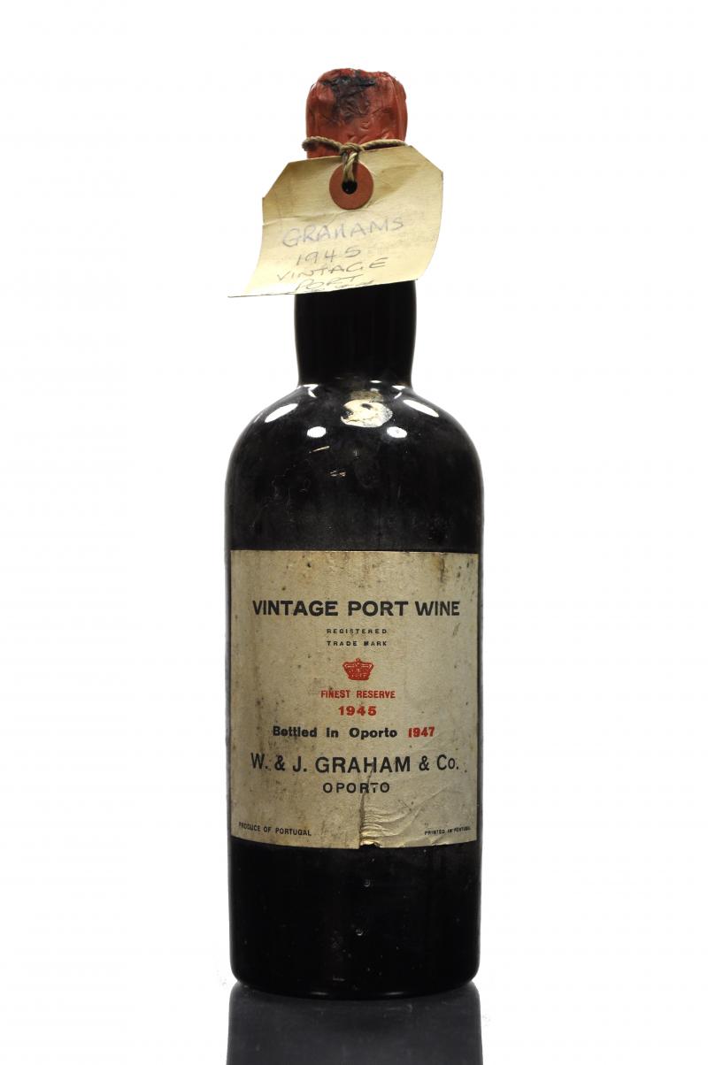 Graham 1945 Vintage Port - Bottled 1947