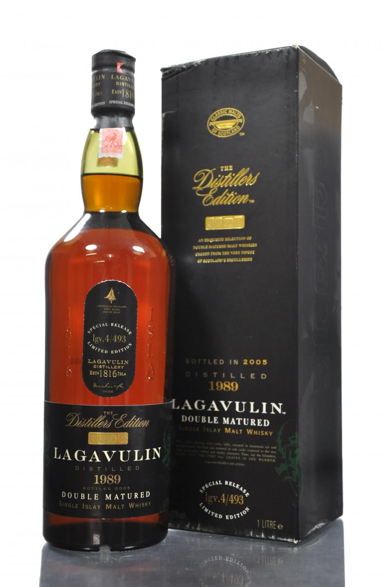Lagavulin 1989 - Distillers Edition - 1 Litre