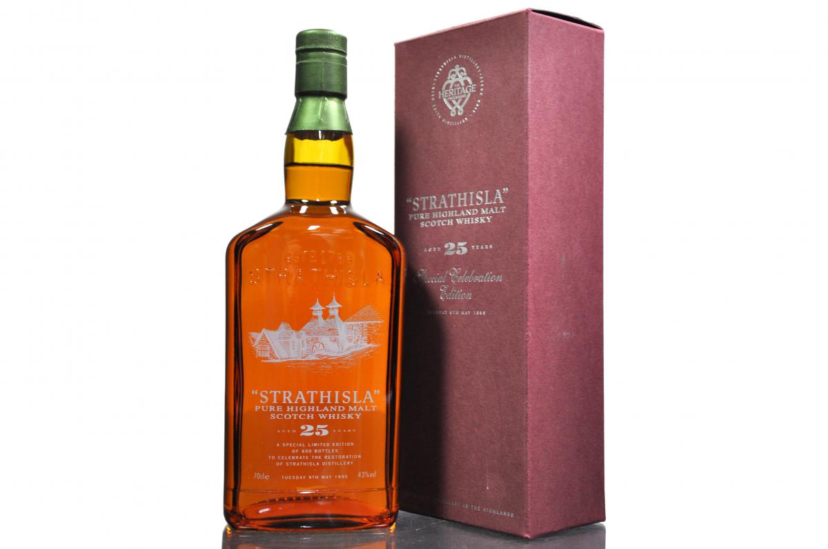 Strathisla 25 Year Old - Distillery Restoration 1995