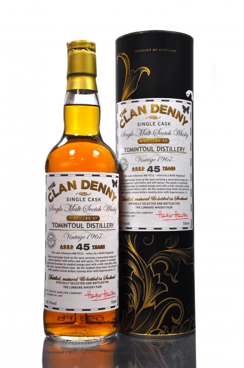 Tomintoul 1967 - 45 Year Old - Clan Denny - Limburg Whisky Fair