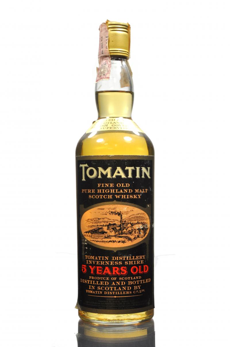 Tomatin 5 Year Old - 1970s