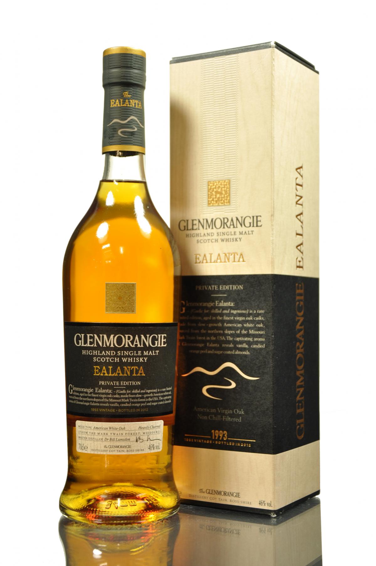 Glenmorangie 1993-2012 - Ealanta