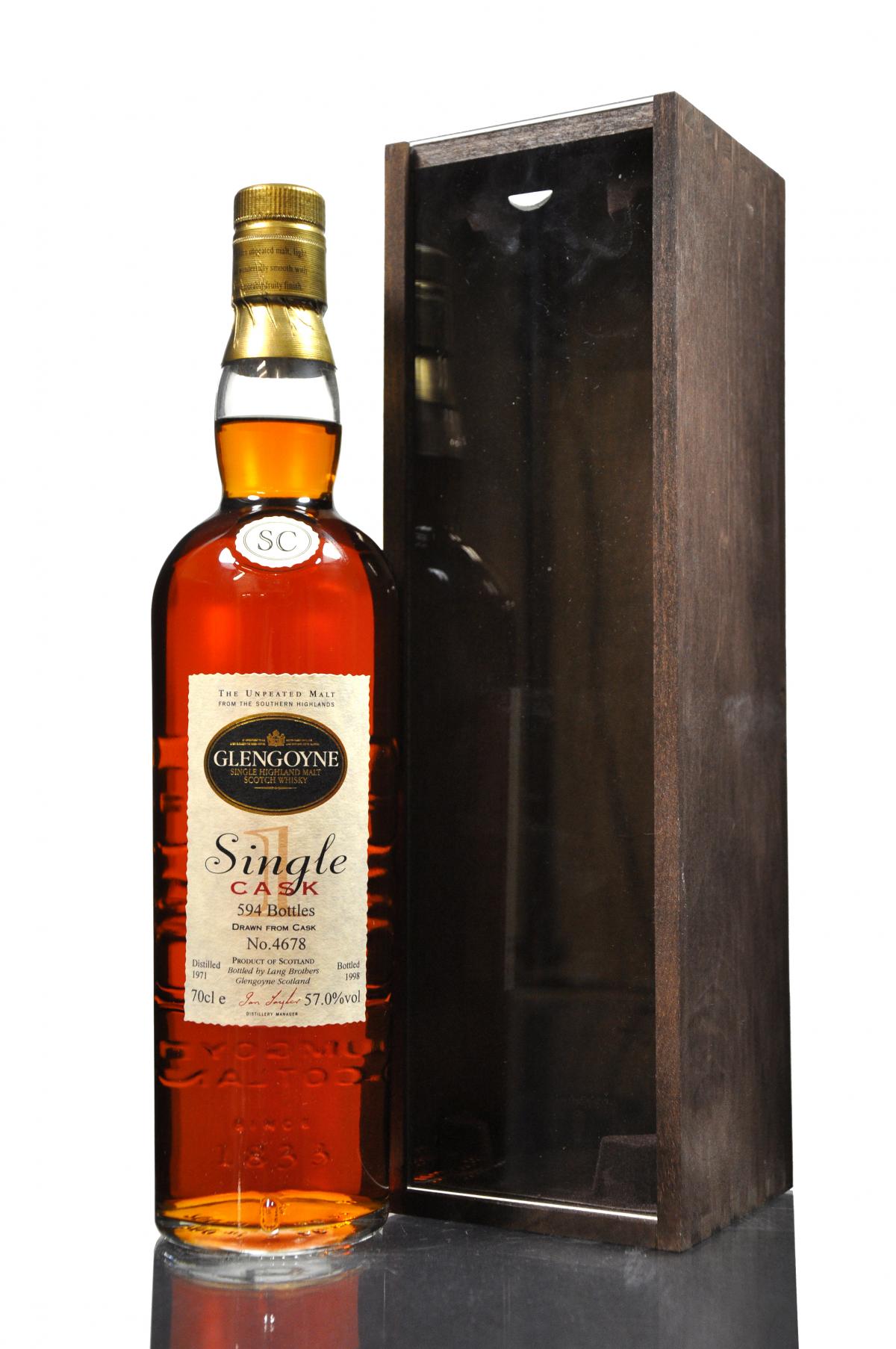 Glengoyne 1971-1998 - Cask 4678