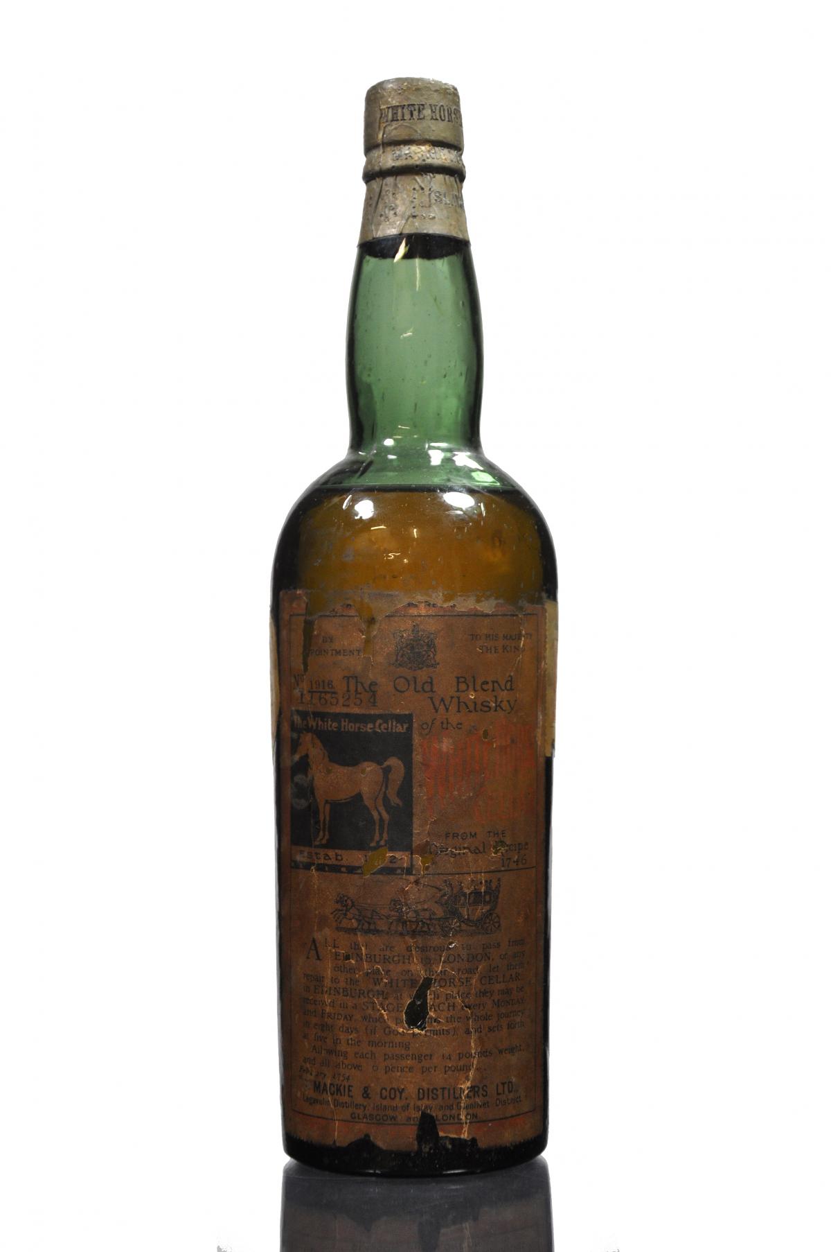 White Horse - Bottled 1916