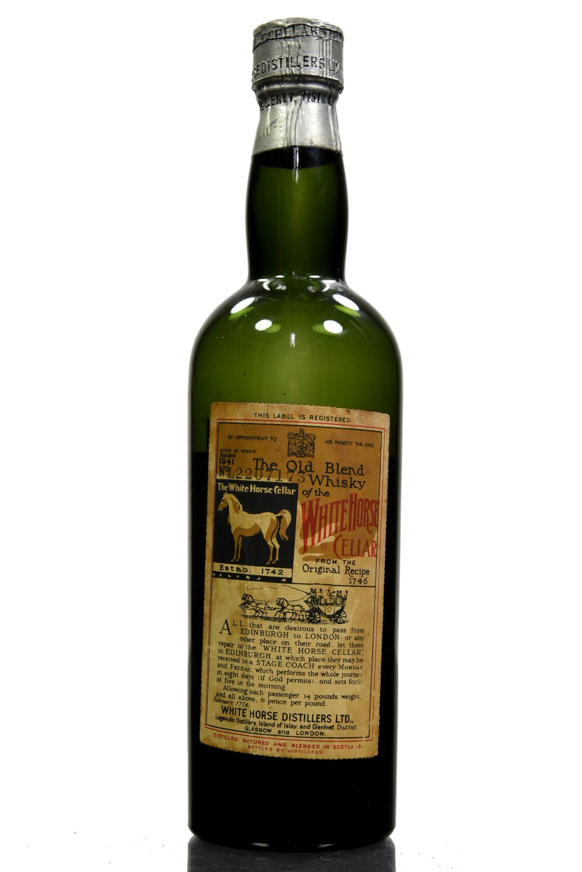 White Horse - Bottled 1941