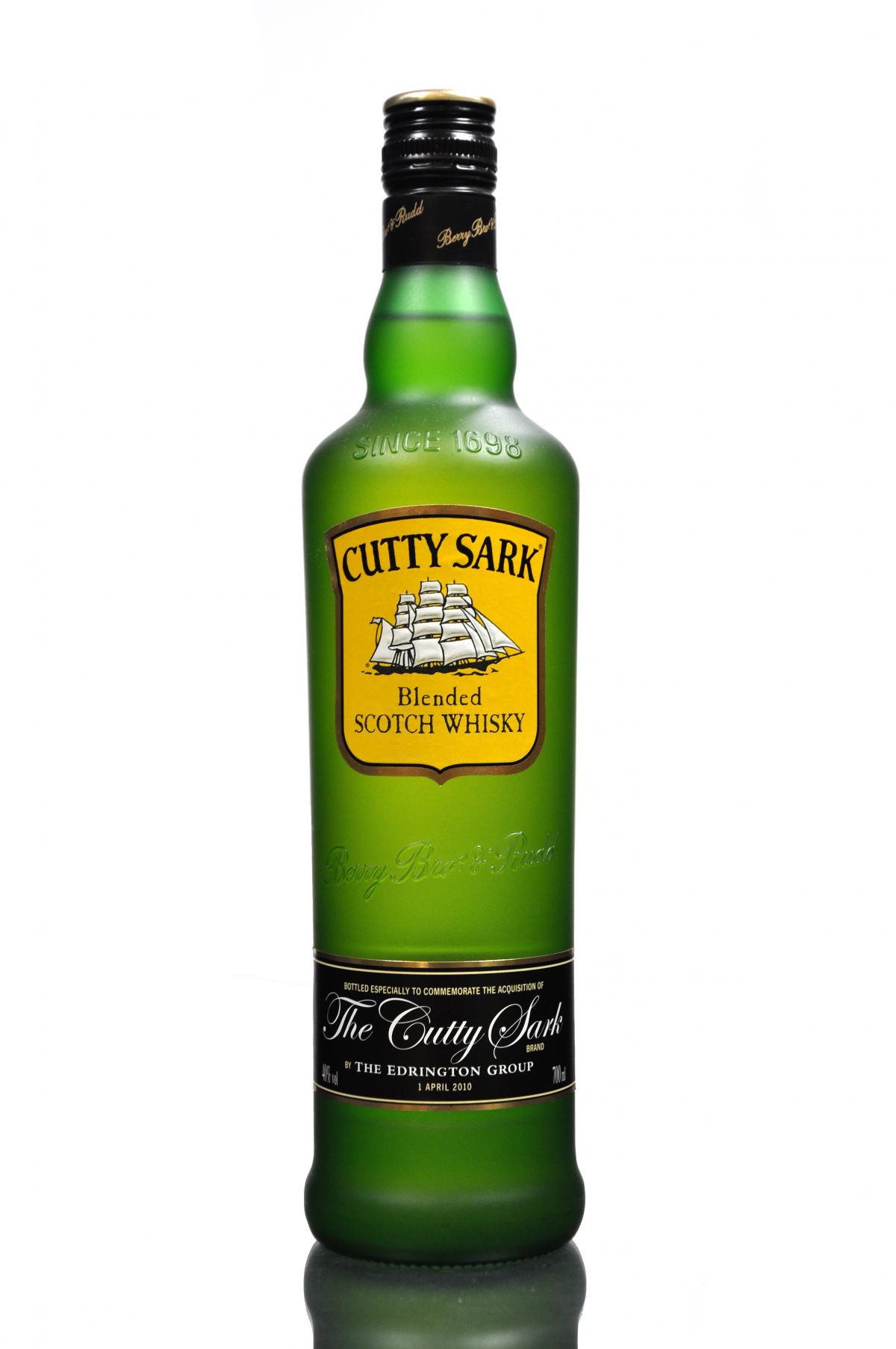 Cutty Sark - Edrington Acquisition Label