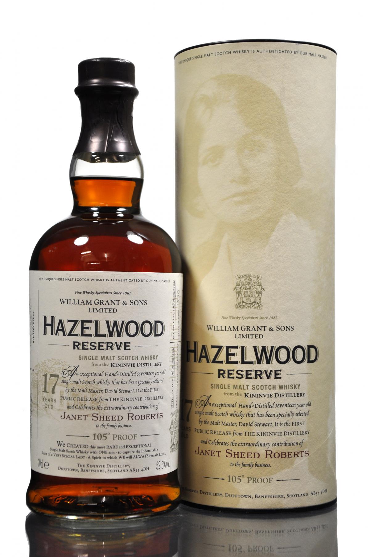 Hazelwood 15 Year Old - 105 Proof