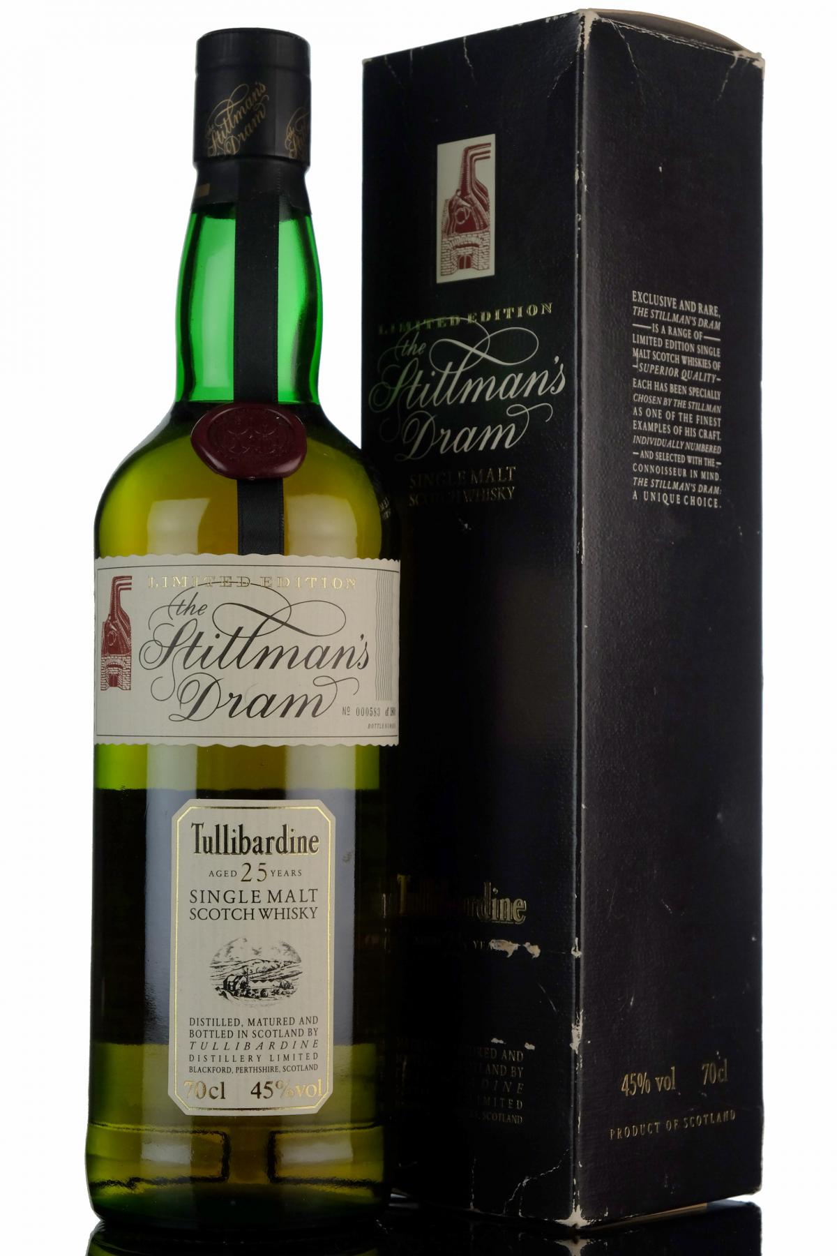 Tullibardine 25 Year Old - Stillmans Dram