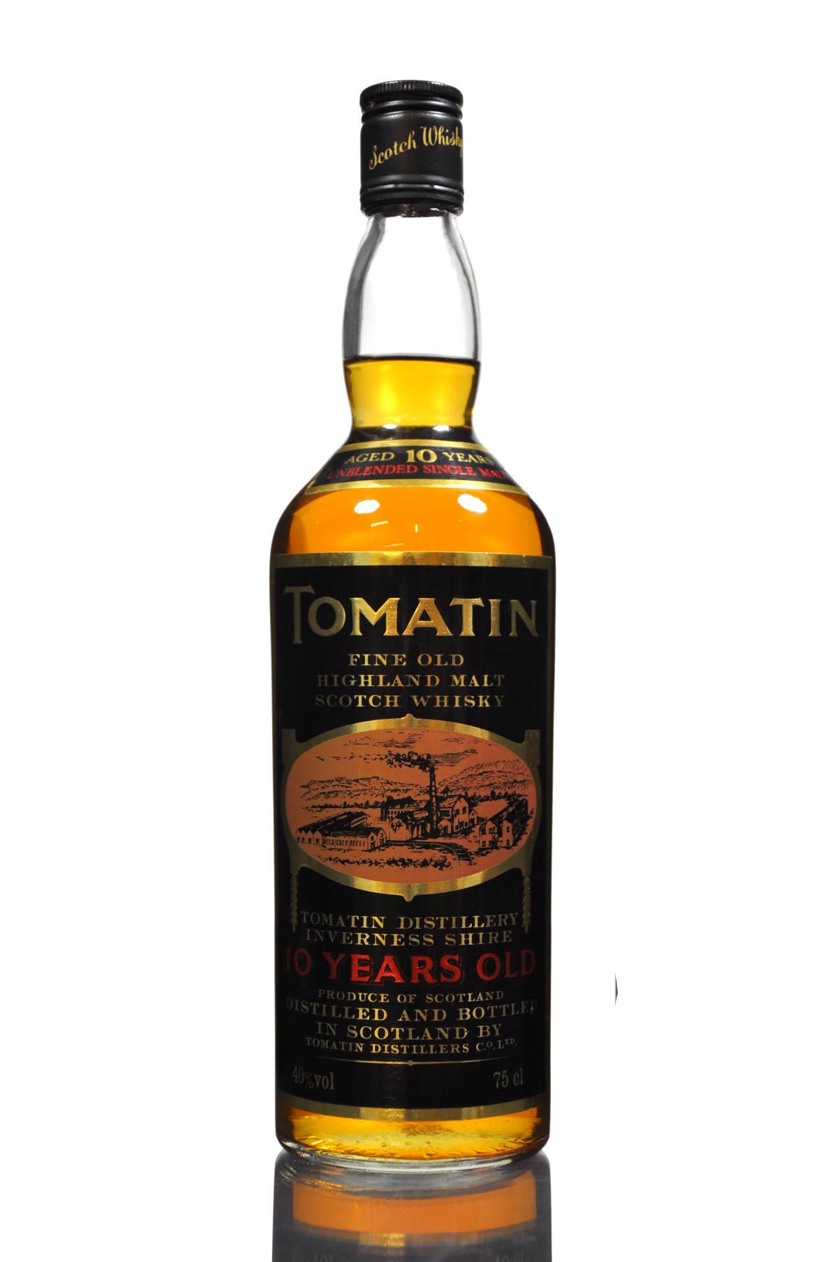 Tomatin 10 Year Old - 1980s